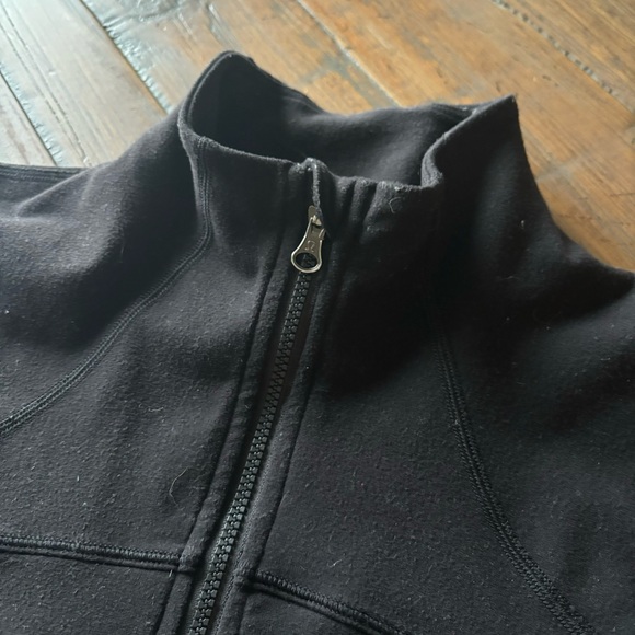 Lululemon Athletica size 8 solid black half zip define pull over - Picture 5 of 16